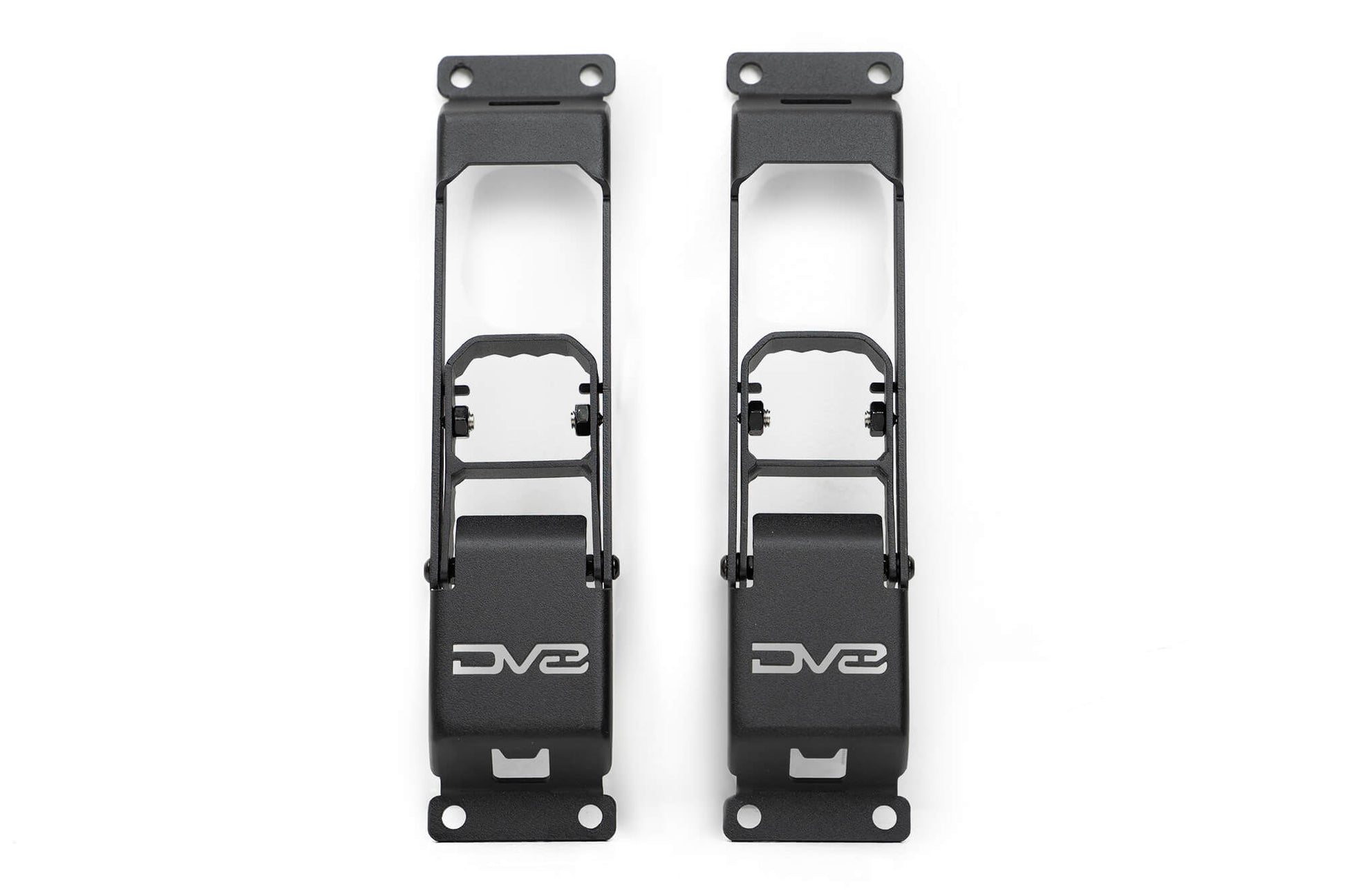 2007 2025 Jeep Gladiator JT Wrangler JK, JKU, JL, JLU Hinge Mounted Steps DV8 Offroad-8