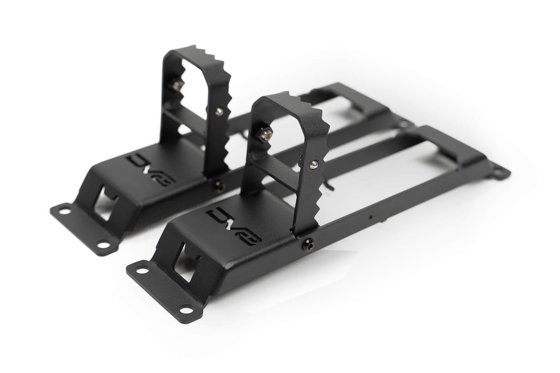2007 2025 Jeep Gladiator JT Wrangler JK, JKU, JL, JLU Hinge Mounted Steps DV8 Offroad-10