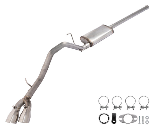 2005-15 Tacoma Cat-Back With Street Pro Muffler STT20S Pypes Performance Exhaust
