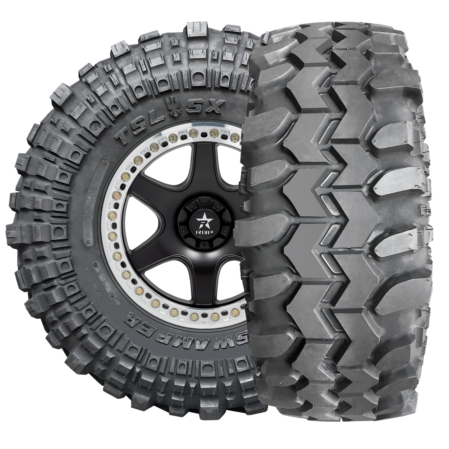 Super Swamper TSL/SX Radial 36x12.50R17LT Offroad Interco Tire