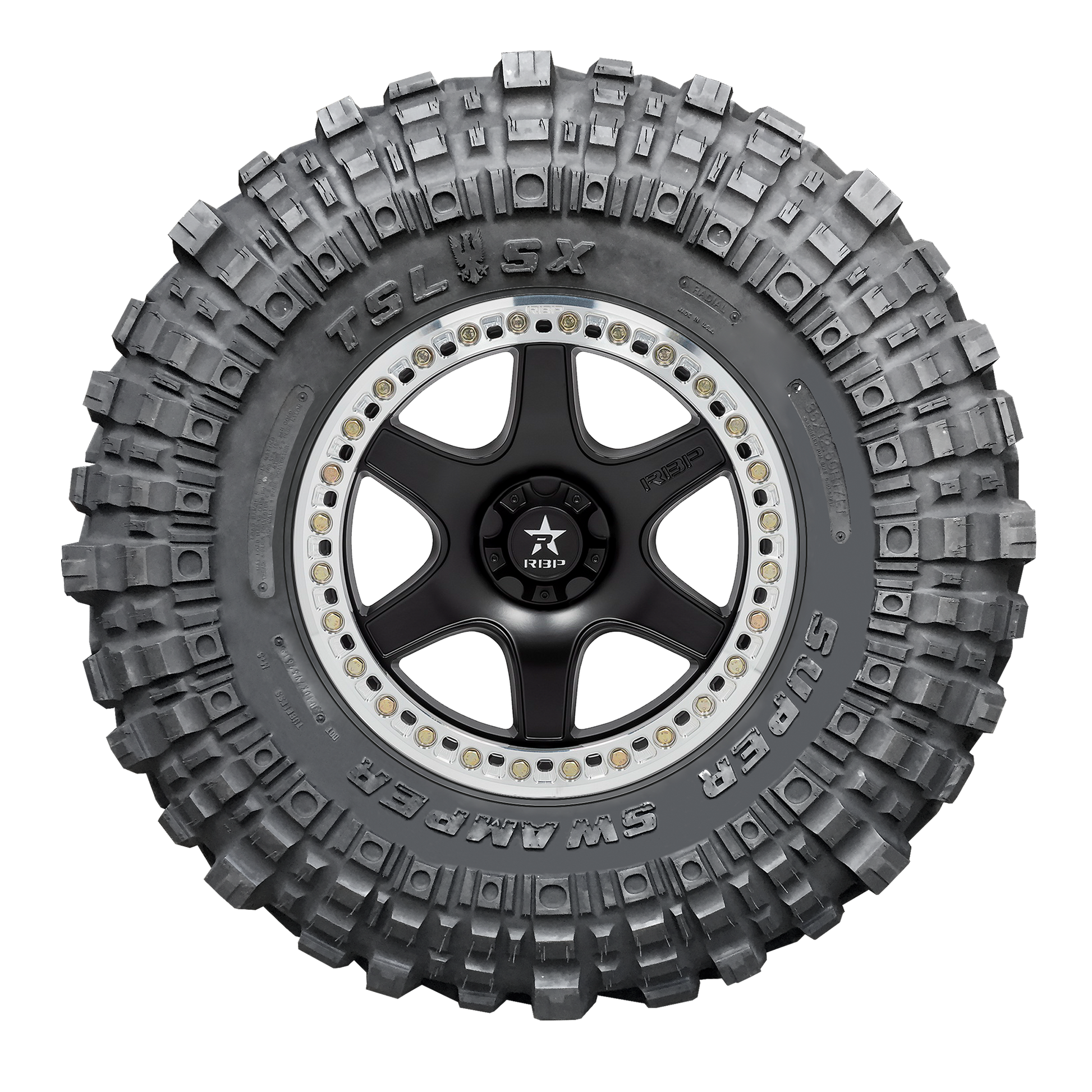Super Swamper TSL/SX Radial 36x12.50R17LT Offroad Interco Tire-2