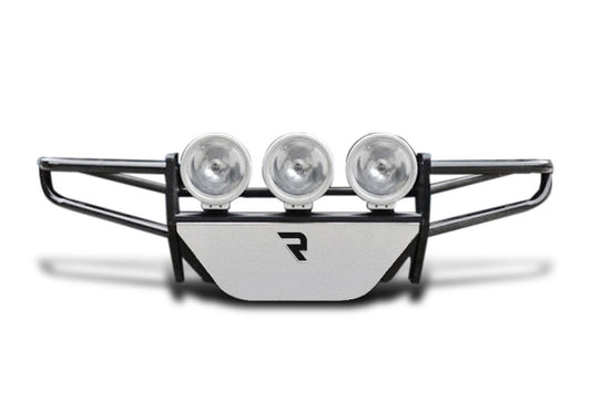 RSP PreRunner Front Bumper 30 Inch Multi-Mount (3-9 Inch Lights) with Skid Plate 2006-2018 Toyota FJ Cruiser Textured Black NFab