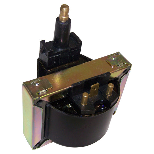 Ignition Coil for Select 86-90 Jeep XJ, MJ, YJ w/ 4.0L or 2.5L w/ EFI Crown Automotive