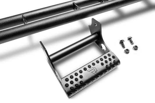 RKR Rock Rails Cab Length (2 Steps per Side) 2016-2023 Toyota Tacoma Double Cab Textured Black NFab