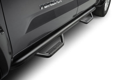 Nerf Step Bar Cab Length without Bed Access (2 Steps per Side) 3 Inch Main Tube Diameter 2022-2026 Toyota Tundra CrewMax Textured Black N Fab NFab-2