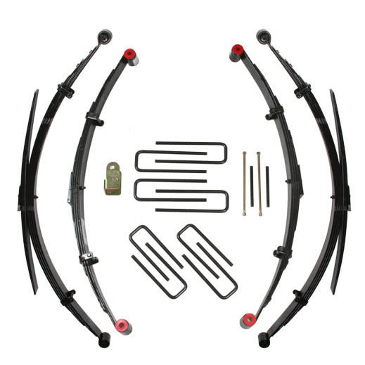 4Runner Lift Kit 5 Inch Lift 84-85 4Runner Includes Front/Rear Leaf Springs Front/Rear U Bolt Kits Front/Rear Spring Bushing Kits Track Arm Bracket Skyjacker