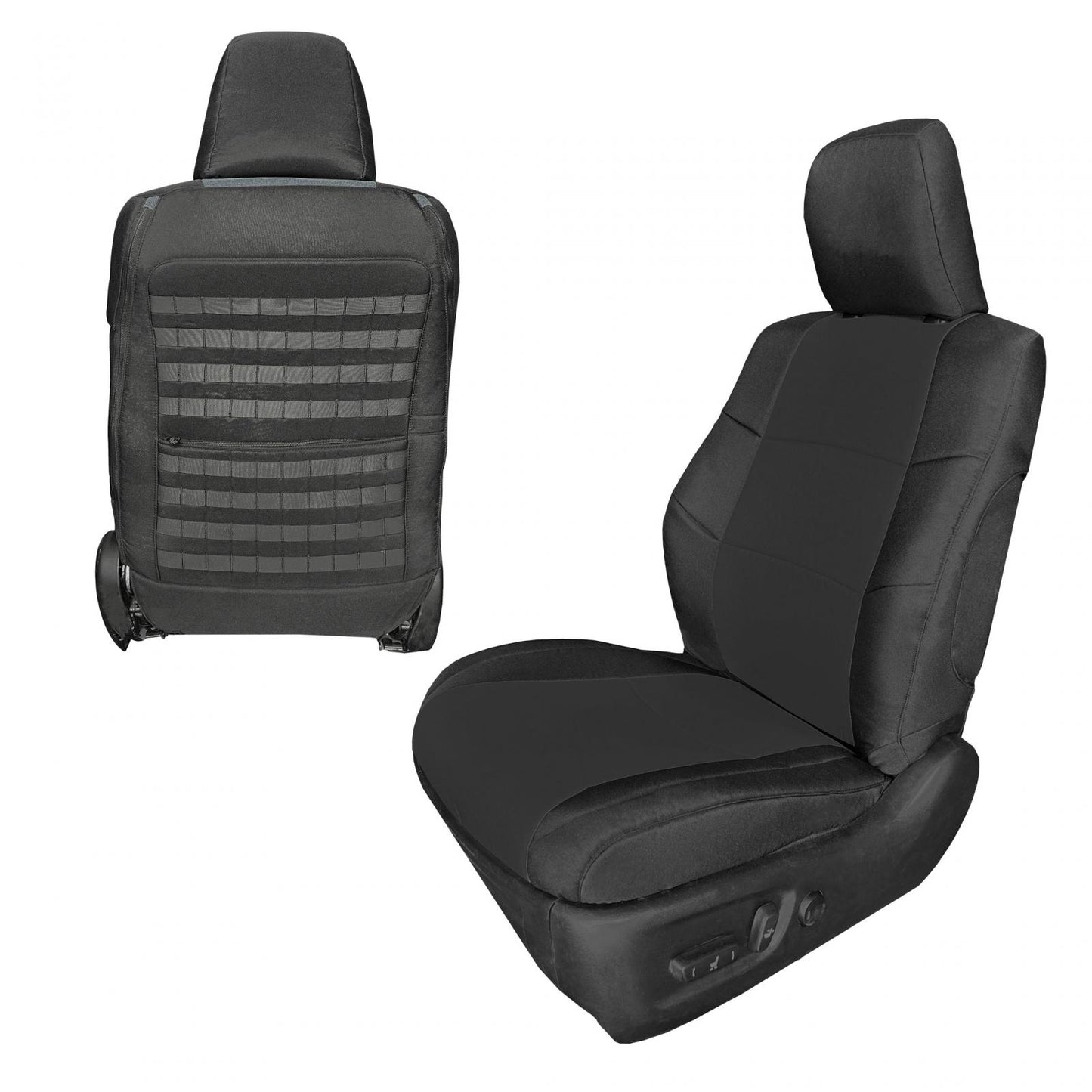 10-24 Toyota 4Runner Front Seat Covers Tactical Series Bartact-2
