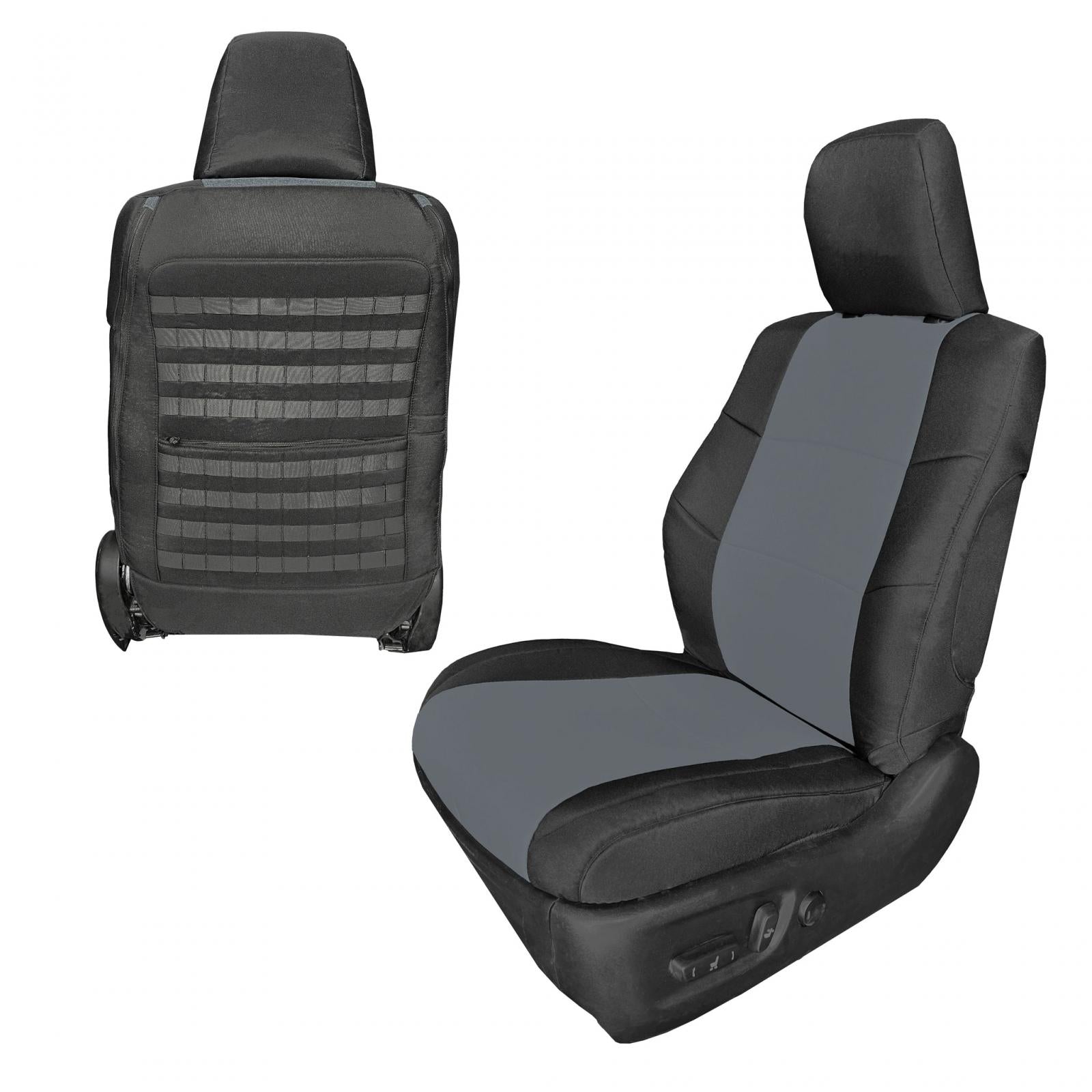10-24 Toyota 4Runner Front Seat Covers Tactical Series Bartact-1