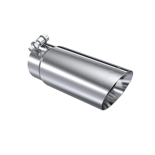 Exhaust Tip 3 1/2 Inch O.D. Dual Wall Angled End 3 Inch Inlet 10 Inch Length MBRP