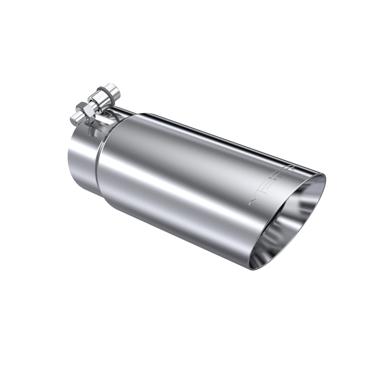 Exhaust Tip 3 1/2 Inch O.D. Dual Wall Angled End 3 Inch Inlet 10 Inch ...