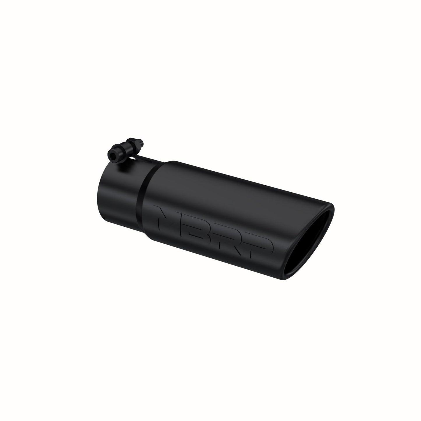 Exhaust Tip 3 1/2 Inch O.D. Angled Rolled End 3 Inch Inlet 10 Inch Length MBRP