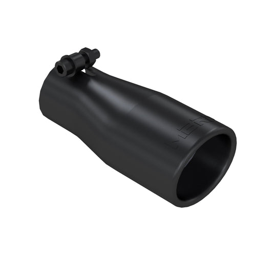 Exhaust Tip 3 3/4 Inch O.D. Oval 2.5 Inch Inlet 7 1/16 Inch Length MBRP