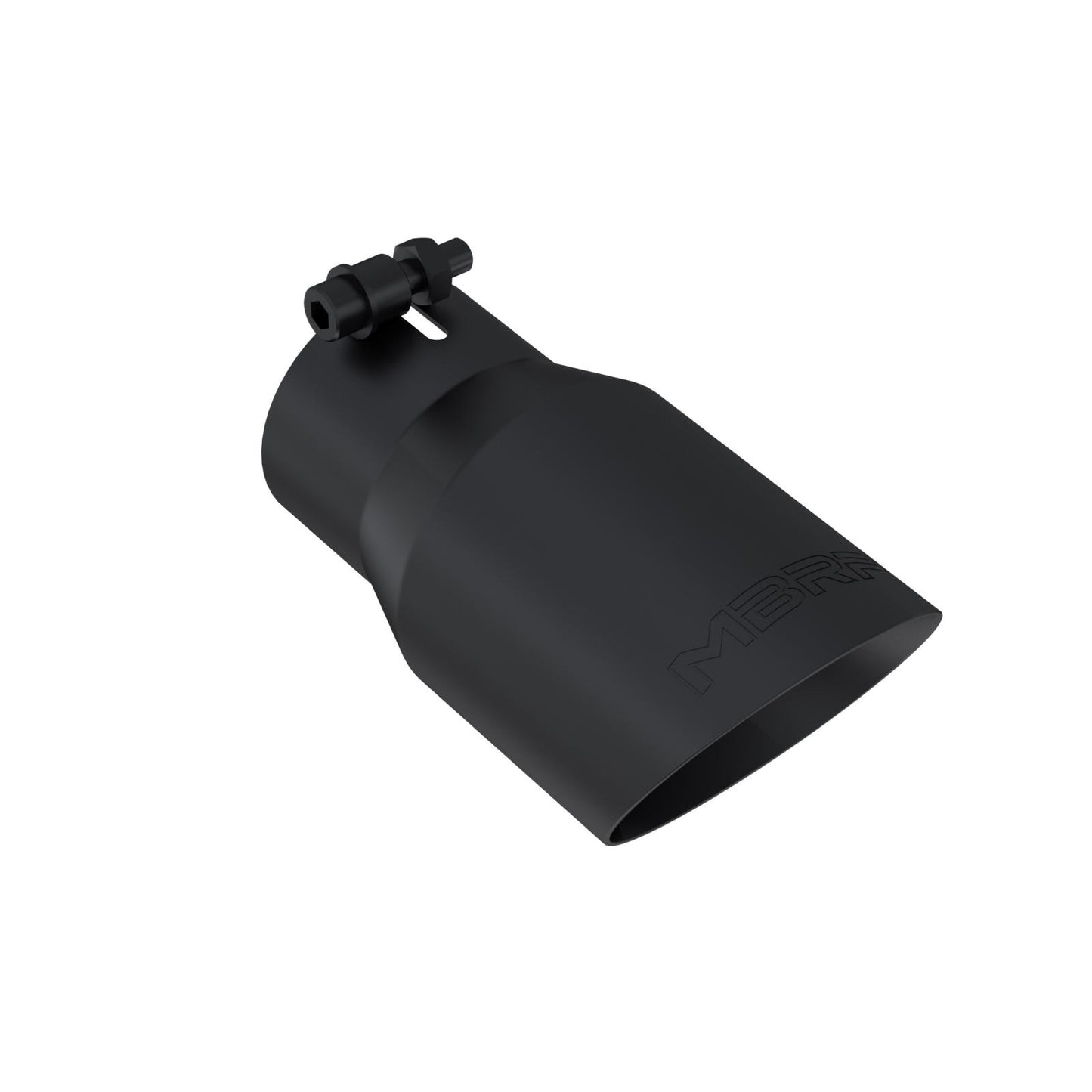 Exhaust Tip 4 Inch O.D. Dual Wall Angled Rolled End 3 Inch Systems MBRP
