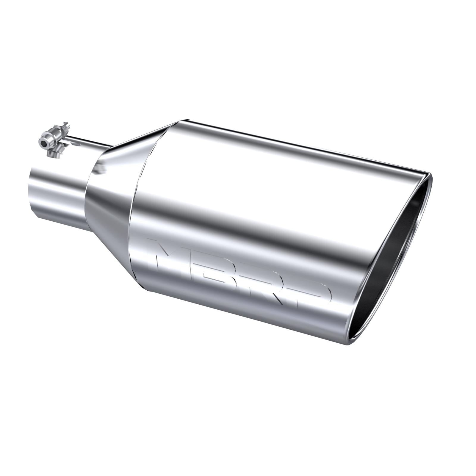 Exhaust Tip 8 Inch O.D. Rolled End 4 Inch Inlet 18 Inch Length MBRP-2