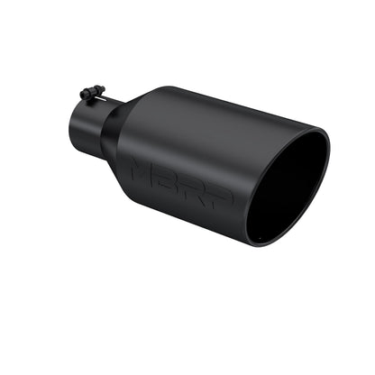 Exhaust Tip 8 Inch O.D. Rolled End 4 Inch Inlet 18 Inch Length MBRP