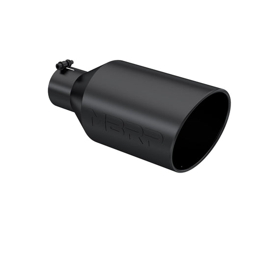 Exhaust Tip 8 Inch O.D. Rolled End 4 Inch Inlet 18 Inch Length MBRP