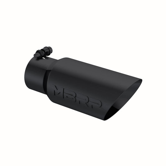 Exhaust Tip 4 Inch O.D. Dual Wall Angled 3 Inch Inlet 10 Inch Length MBRP