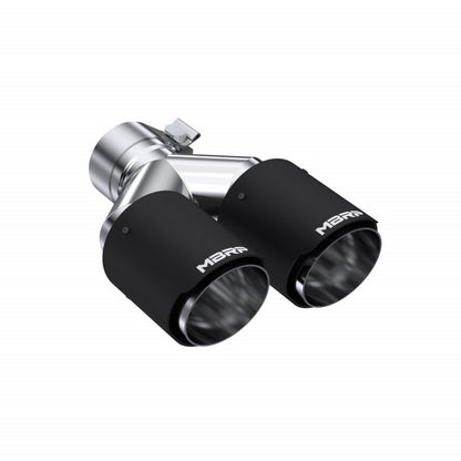 Carbon Fiber Tip Pro Series 2.5 Inch ID Dual 3.5 Inch OD Out 9.45 Length Dual Wall MBRP