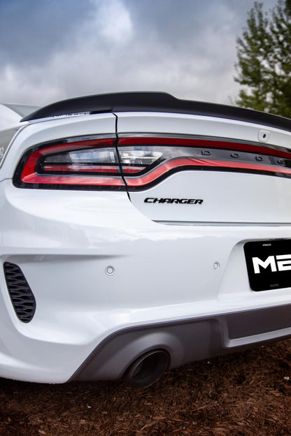 2015-Up Dodge Durango/Charger Black-Coated Tips 5 Inch OD Out, Angle Cut, Sold In Pairs MBRP-1
