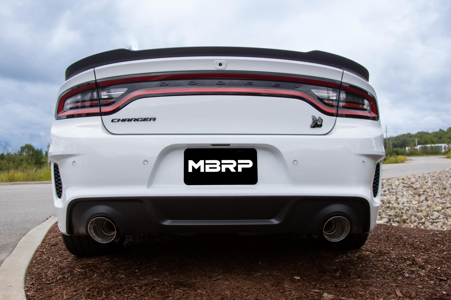 2015-Up Dodge Durango/Charger T304 Stainless Steel Tips, 5 Inch OD Out, Angle Cut, Sold In Pairs MBRP-3