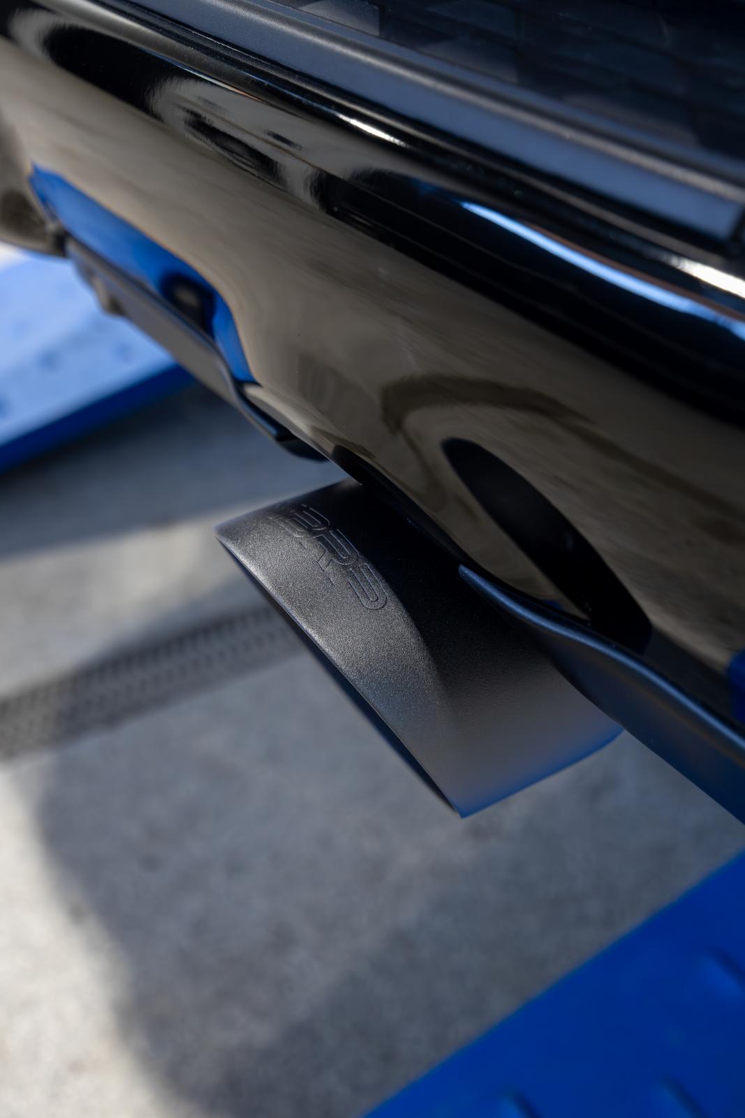 2019-2024 Ram 1500 5.7L Hemi Black Exhaust Tips, Armor BLK 5 Inch OD Dual Wall Angle Cut, Sold In Pairs MBRP-5