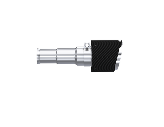 2019-2024 Ram 1500 5.7L Hemi Carbon Fiber Exhaust Tips, 5 Inch OD Dual Wall Angle Cut, Sold In Pairs MBRP-1