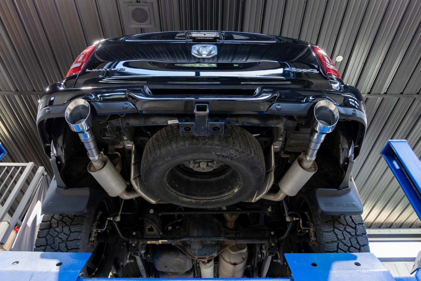 2019-24 Ram 1500 5.7L Hemi Exhaust Tips, Armor Pro 5 Inch OD Dual Wall Angle Cut, Sold In Pairs MBRP-2