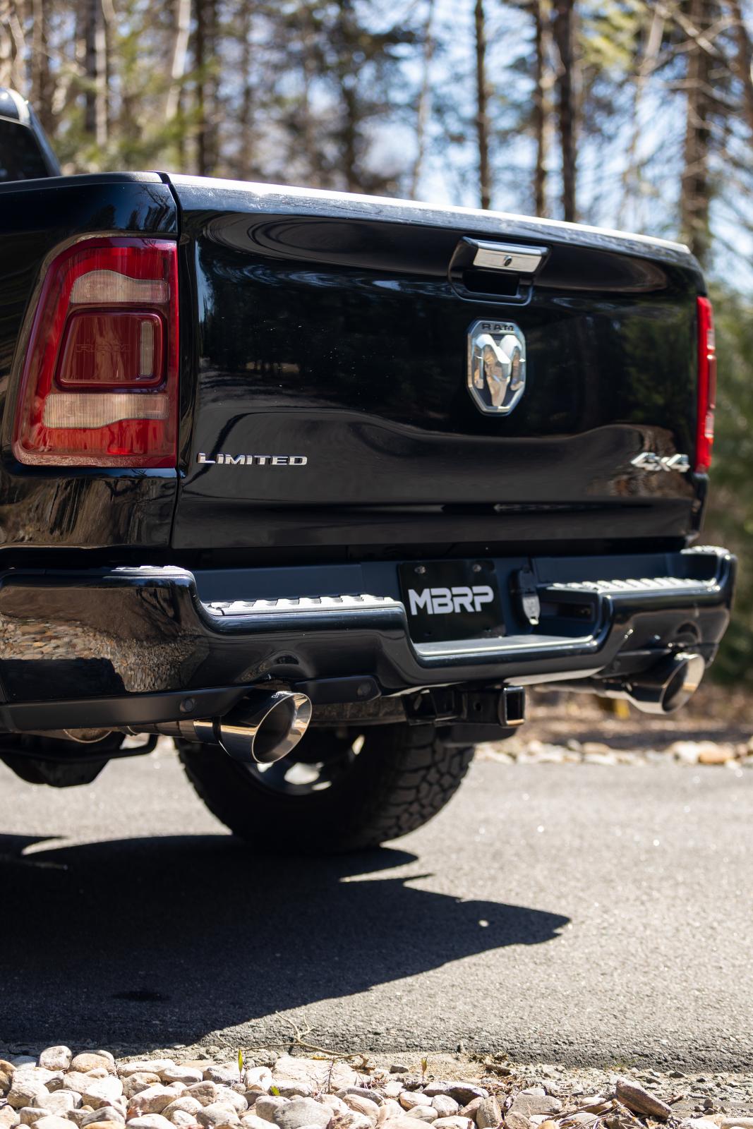 2019-24 Ram 1500 5.7L Hemi Exhaust Tips, Armor Pro 5 Inch OD Dual Wall Angle Cut, Sold In Pairs MBRP-6
