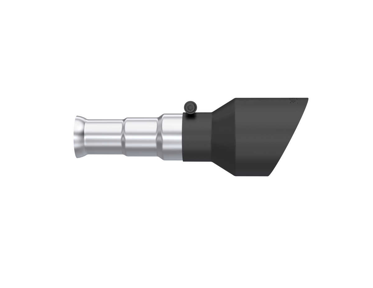 2009-2018 Ram 1500 and 2019-2024 Ram 1500 5.7L Hemi Black Exhaust Tips, Armor BLK 5 Inch OD Dual Wall Angle Cut. Sold In Pairs MBRP-1