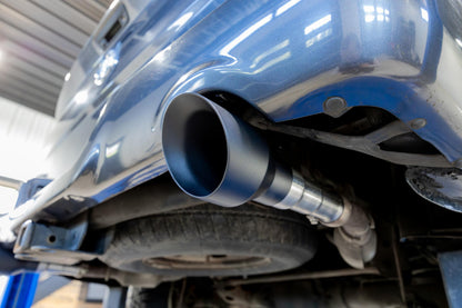 2009-2018 Ram 1500 and 2019-2024 Ram 1500 5.7L Hemi Black Exhaust Tips, Armor BLK 5 Inch OD Dual Wall Angle Cut. Sold In Pairs MBRP-2