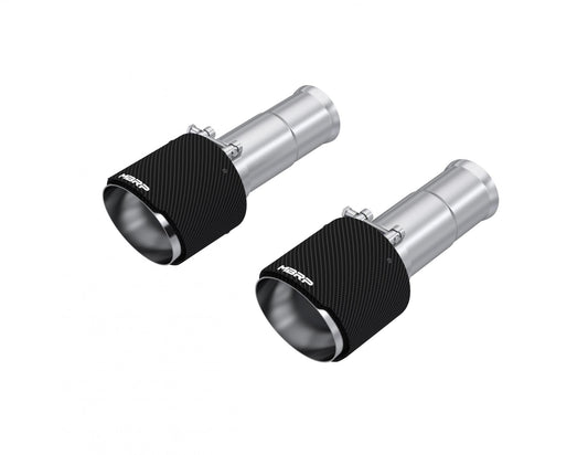 2025-Up Ram 1500 3.0L SST 5 Inch OD Carbon Fiber and Stainless Steel Tips Sold in Pairs MBRP-1