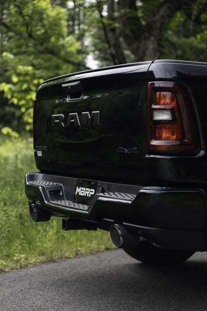 2025-Up Ram 1500 3.0L SST 5 Inch OD Carbon Fiber and Stainless Steel Tips Sold in Pairs MBRP-2