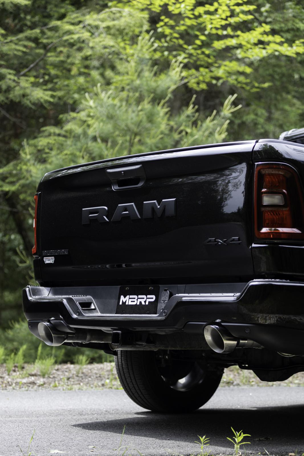 2025-Up Ram 1500 3.0L SST 5 Inch OD Mirror Polished Stainless Steel Tips Sold in Pairs MBRP-2