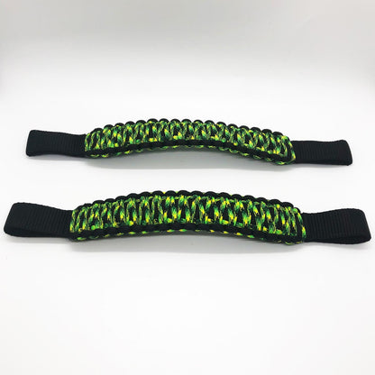 Jeep Headrest Paracoard Grab Handles Pair Bartact-30