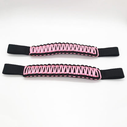 Jeep Headrest Paracoard Grab Handles Pair Bartact-17