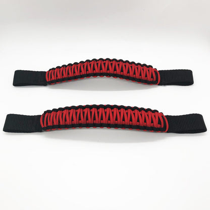 Jeep Headrest Paracoard Grab Handles Pair Bartact-15