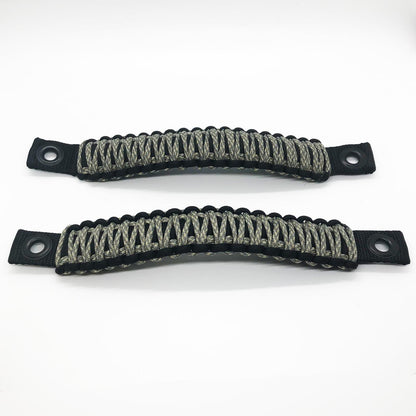 Jeep Wrangler Grab Handles Paracord JK Sound Bar Rear Side Pair Bartact-32