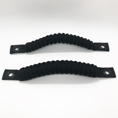 Jeep Wrangler Grab Handles Paracord JK Sound Bar Rear Side Pair Bartact-30