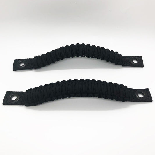 Jeep Wrangler Grab Handles Paracord JK Sound Bar Rear Side Pair Bartact-30