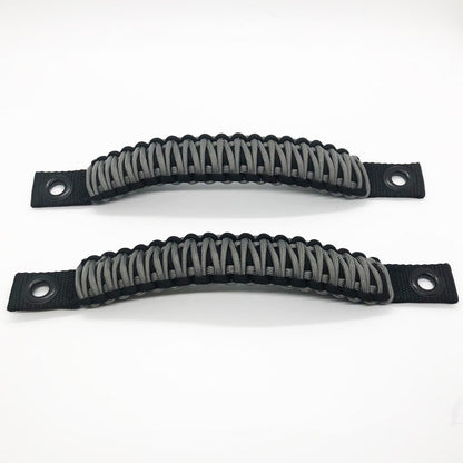 Jeep Wrangler Grab Handles Paracord JK Sound Bar Rear Side Pair Bartact-25