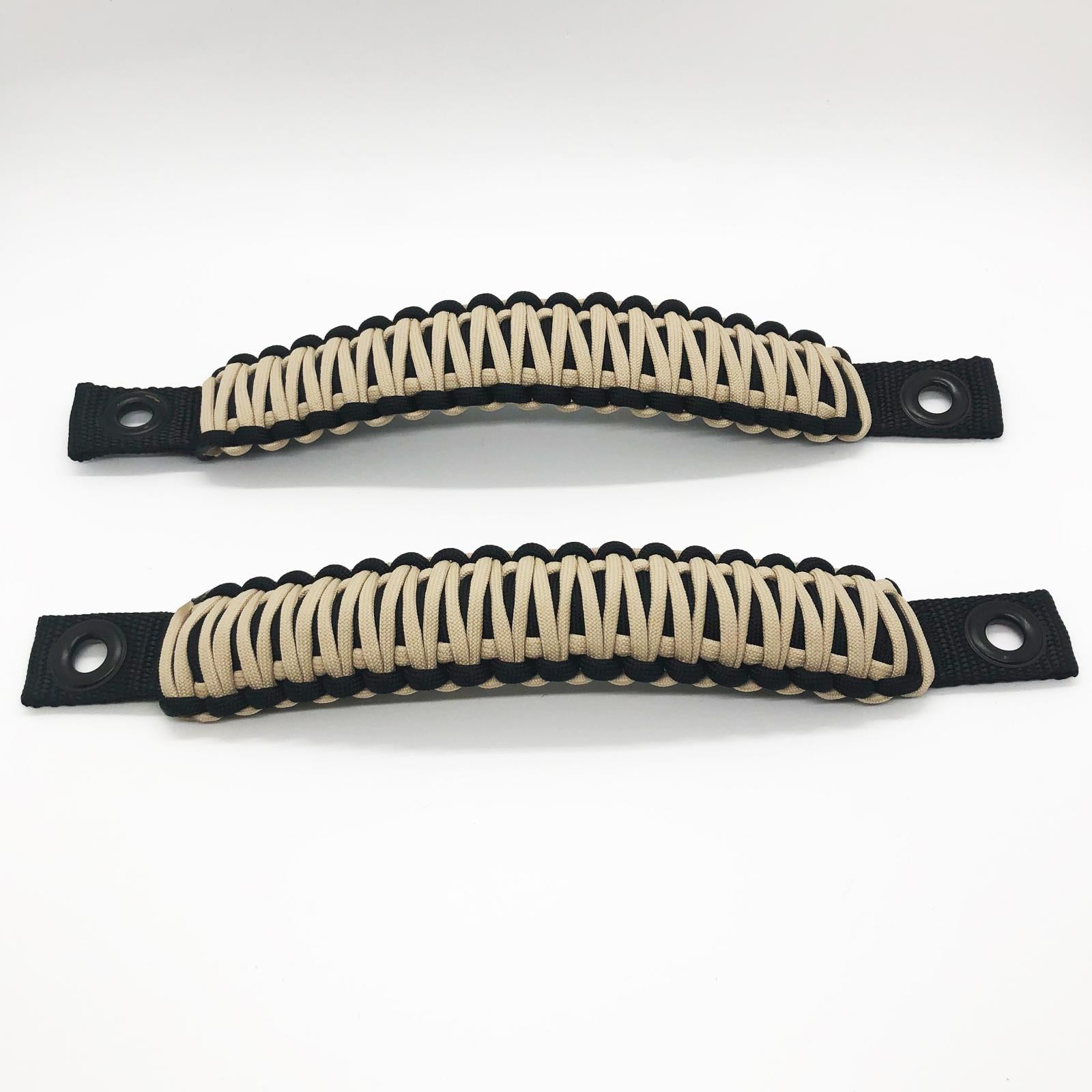Jeep Wrangler Grab Handles Paracord JK Sound Bar Rear Side Pair Bartact-21