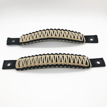 Jeep Wrangler Grab Handles Paracord JK Sound Bar Rear Side Pair Bartact-21