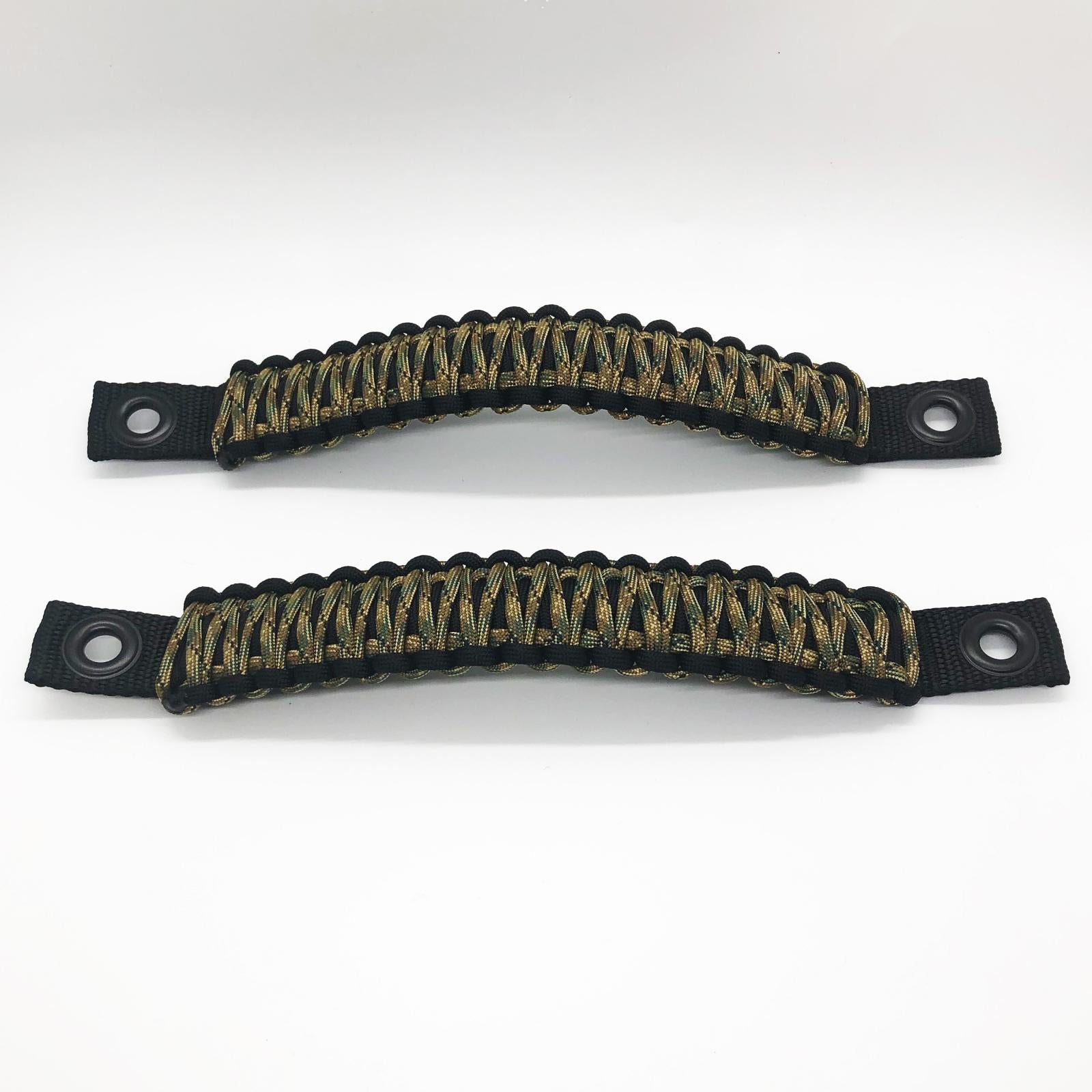 Jeep Wrangler Grab Handles Paracord JK Sound Bar Rear Side Pair Bartact-18