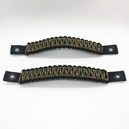 Jeep Wrangler Grab Handles Paracord JK Sound Bar Rear Side Pair Bartact-18