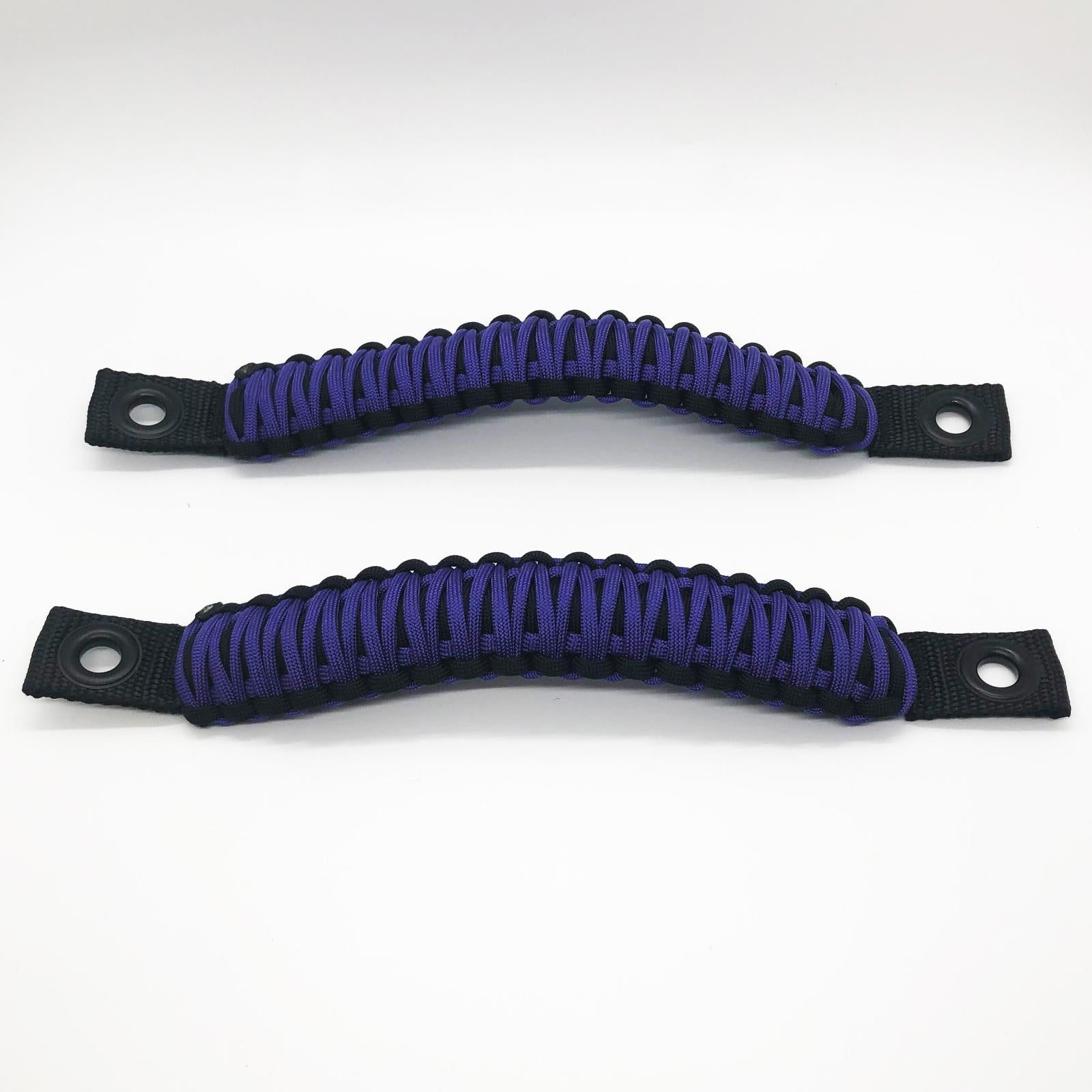 Jeep Wrangler Grab Handles Paracord JK Sound Bar Rear Side Pair Bartact-6