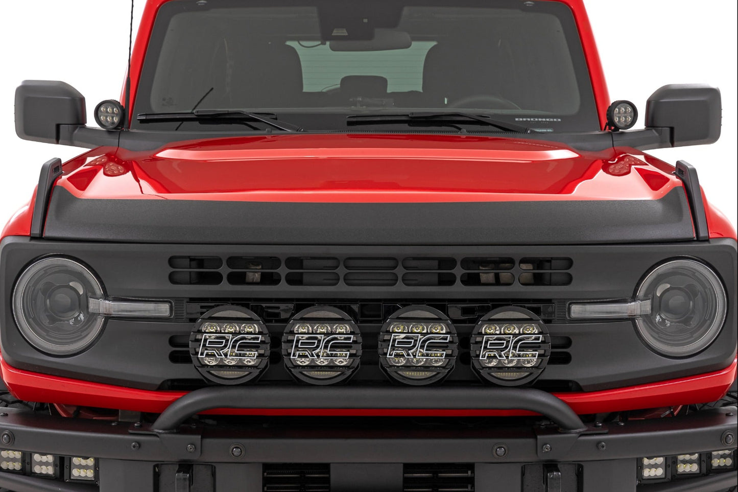 Trail Cladding Hood Protector Ford Bronco 4WD (2021-2025) Rough Country-1