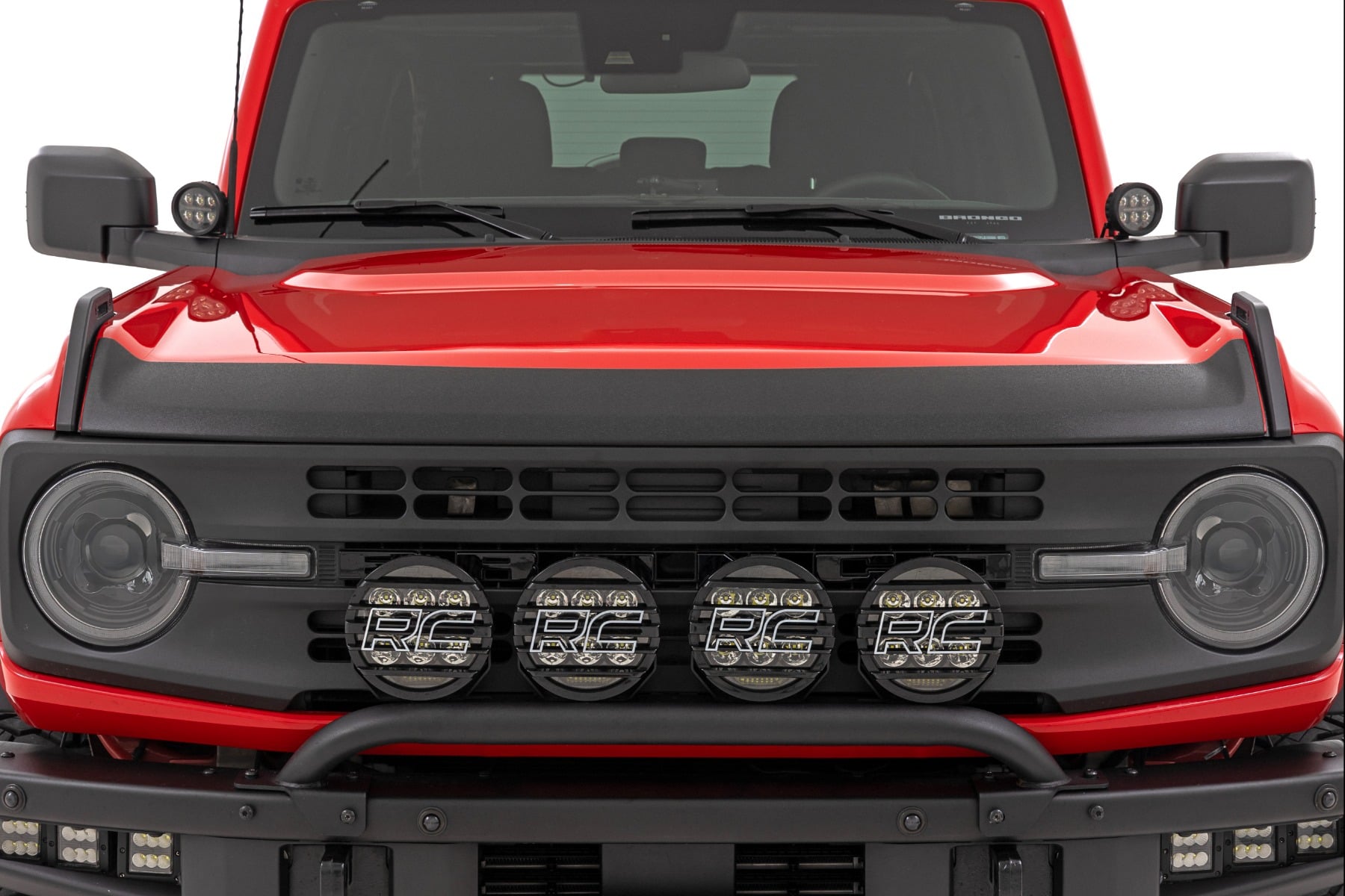 Trail Cladding Hood Protector Ford Bronco 4WD (2021-2025) Rough Country-1