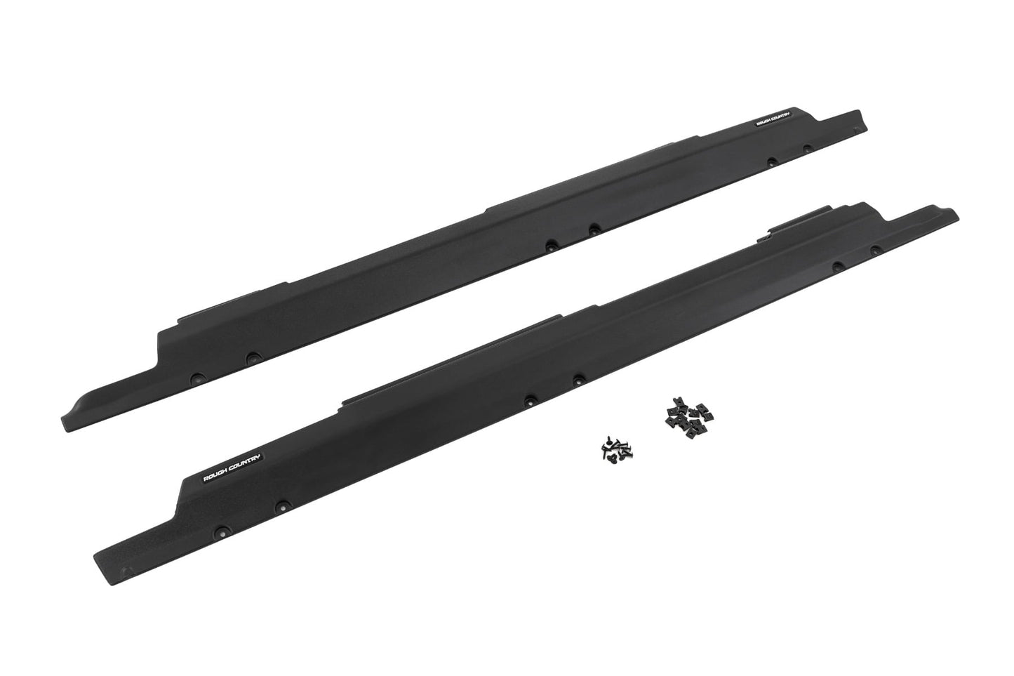 Trail Cladding Rocker Sill Plates Jeep Wrangler Unlimited 2WD/4WD (07-18) Rough Country-2