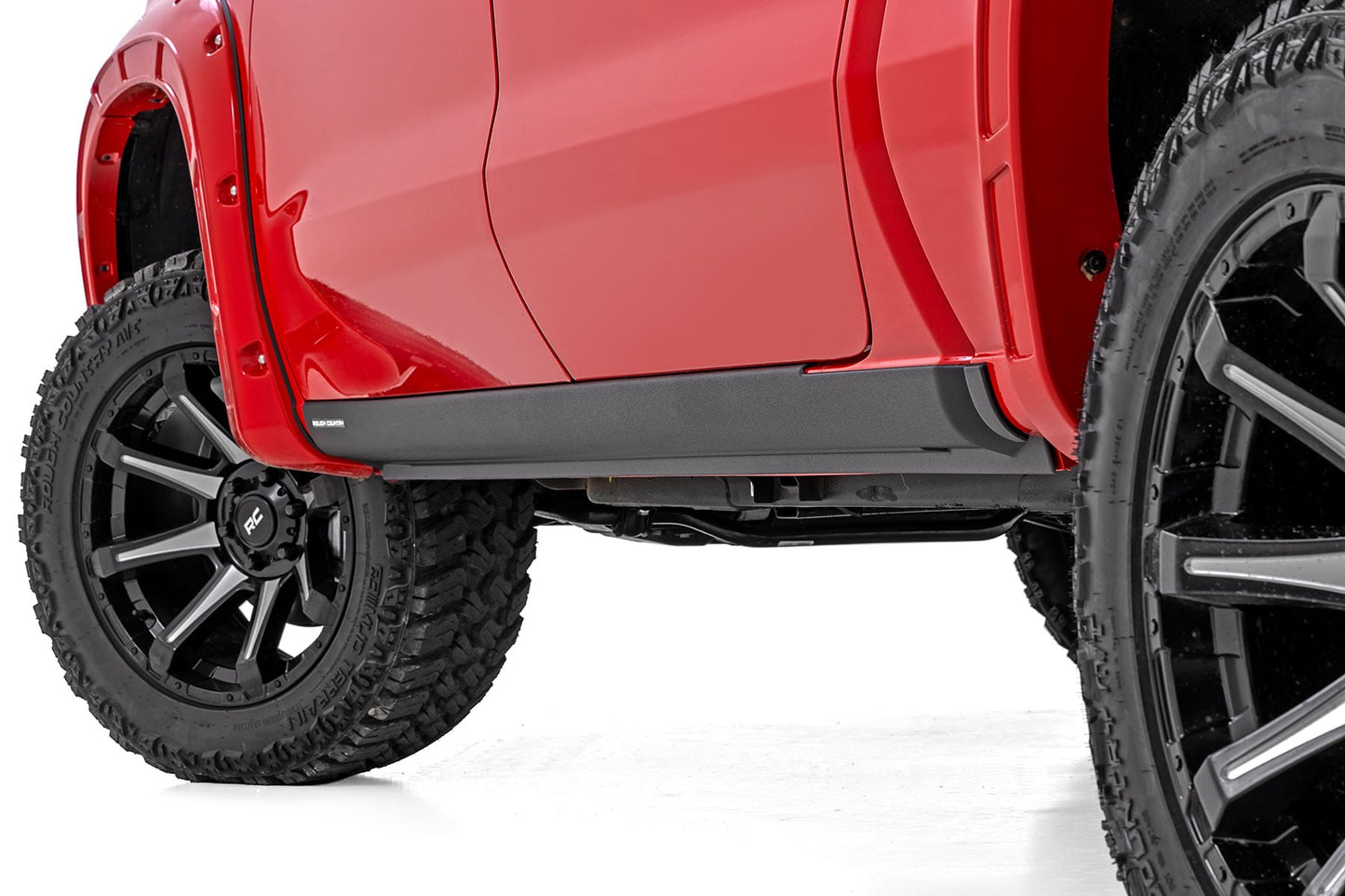 Trail Cladding Rocker Sill Plates Chevy Silverado 1500 2WD/4WD (19-26) Rough Country-4