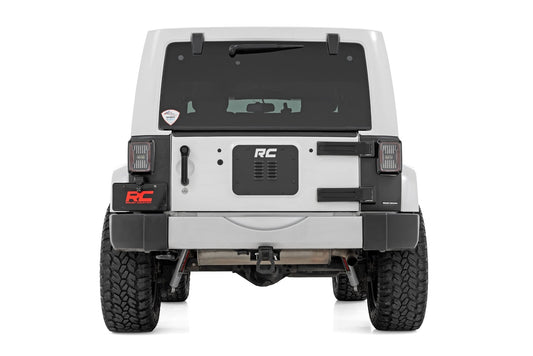 Trail Cladding Rear Corners Jeep Wrangler JK/Wrangler Unlimited (07-18) Rough Country-1